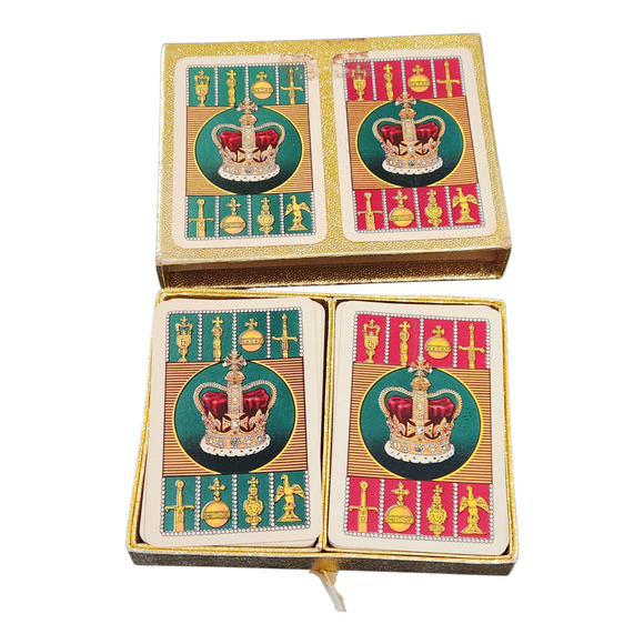 Vintage Piatnik Kingsbridge Coronation Playing Cards Austira - Picture 2 of 4